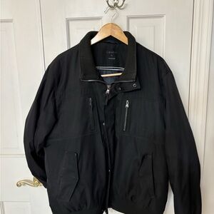 Calvin Klein Men's Black Bomber Jacket